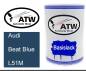 Preview: Audi, Beat Blue, L51M: 500ml Lackdose, von ATW Autoteile West.